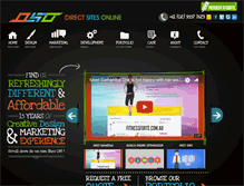 Tablet Screenshot of directsitesonline.com